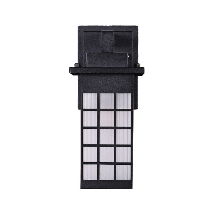 After Dark Collection - Grid - Outdoor Wall Light