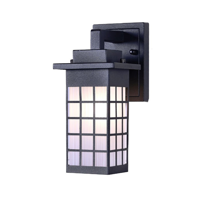 After Dark Collection - Grid - Outdoor Wall Light