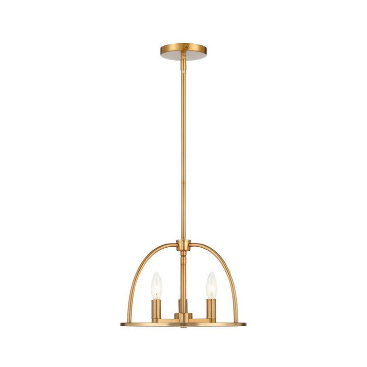 Alexa Collection - 3 Lights Pendant - Gold