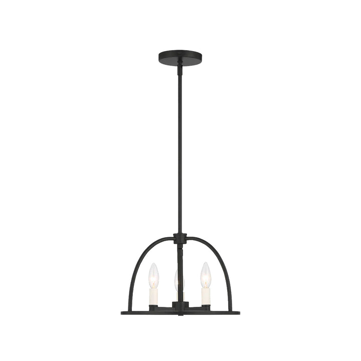Alexa Collection - 3 Lights Pendant - Matte Black