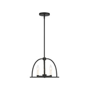 Alexa Collection - 3 Lights Pendant - Matte Black