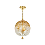 Fiona Collection - Antique Gold Chandelier - W:30cm