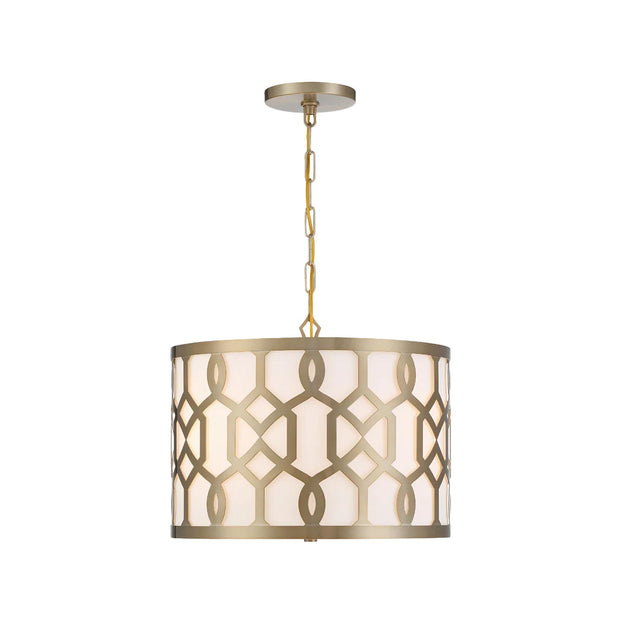 Niles Collection - Pendant - Satin Brass - W:46cm