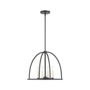 Alexa Collection - 4 Lights Pendant - Matte Black