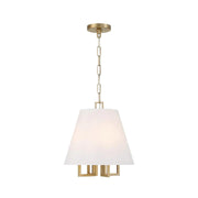 Strata Collection - Pendant - Satin Brass - W:40cm