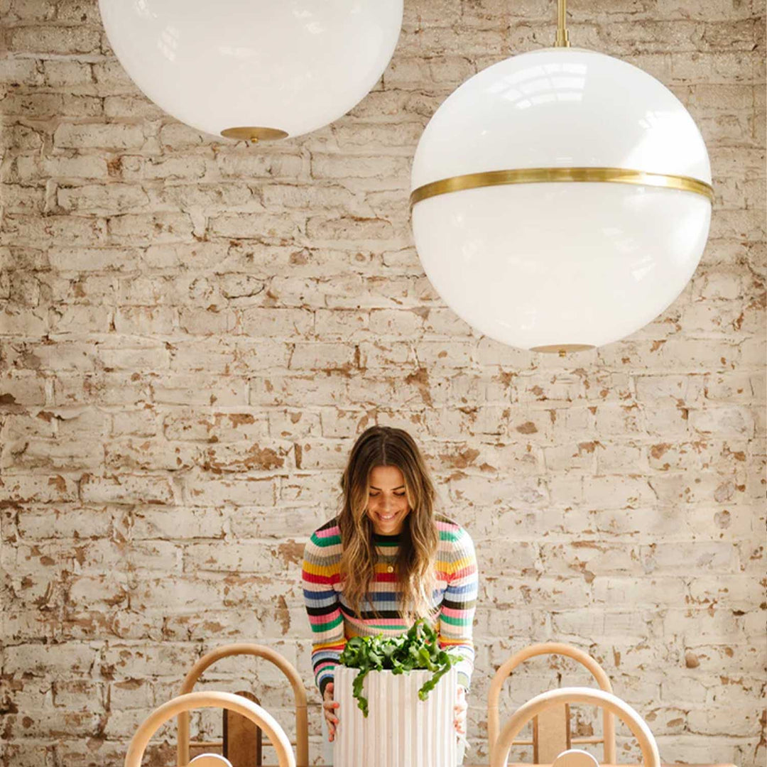 Westwood Collection - Pendant - Satin Brass - W:76cm