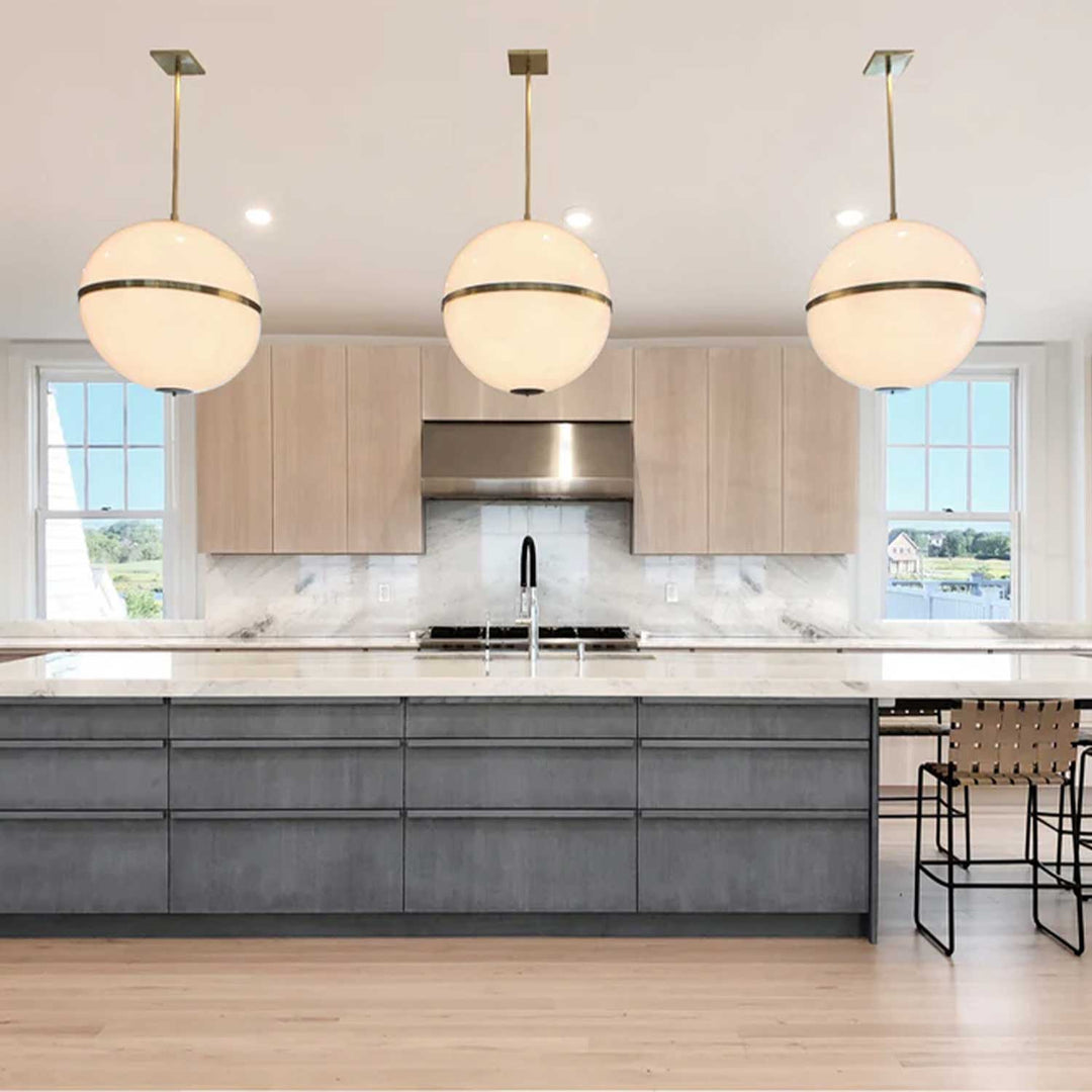 Westwood Collection - Pendant - Satin Brass - W:76cm