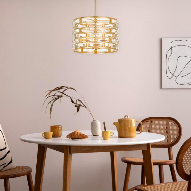 Belle Collection - Gold Pendant - W:38cm