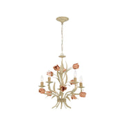 Brittany Collection - Sage Rose 5 Lights Chandelier