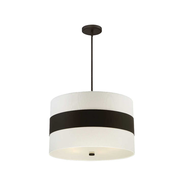 Jennings Collection - Pendant - Dark Bronze - W:61.5cm