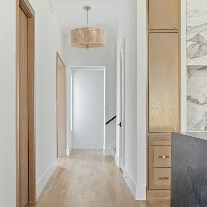 Karina Collection - Pendant - Rattan - W:60cm