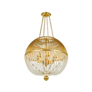 Fiona Collection - Antique Gold Chandelier - W:53cm