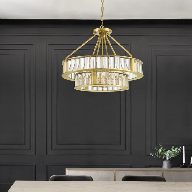 Manning Collection - Aged Brass Pendant