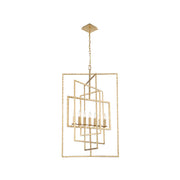 Luxa Collection - 7 Lights Chandelier - Antique Gold