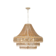 Jasper Collection - 3 Tier Chandelier - W:76cm - Rattan