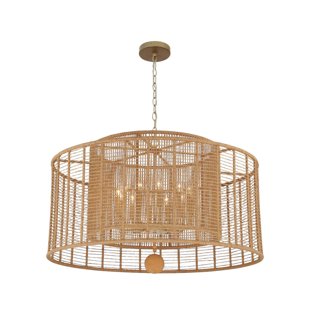 Jana Collection - Pendant - Rattan - W:108.5cm