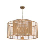 Jana Collection - Pendant - Rattan - W:108.5cm