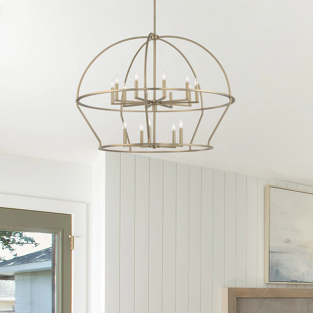 Alexa Collection - Chandelier 15 Light - Gold