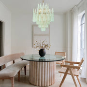 Libby Collection - 16 Lights Chandelier - Green