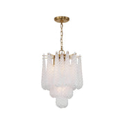 Libby Collection - 4 Lights Pendant - Clear
