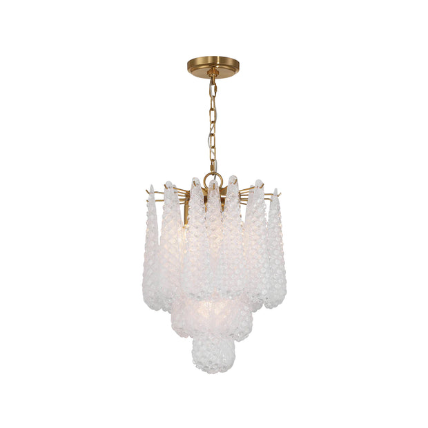 Libby Collection - 4 Lights Pendant - Clear