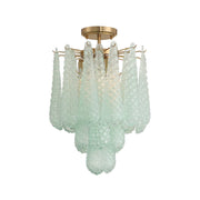 Libby Collection - 4 Lights Semi-Flush - Green