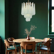Libby Collection - 4 Lights Pendant - Green