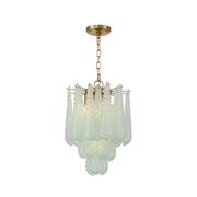 Libby Collection - 4 Lights Pendant - Green