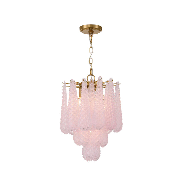 Libby Collection - 4 Lights Pendant - Blush