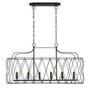 Clinton Collection - English Bronze & Gold Bar Light