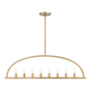 Alexa Collection - Bar Light 8 Lights - Gold