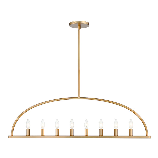 Alexa Collection - Bar Light 8 Lights - Gold
