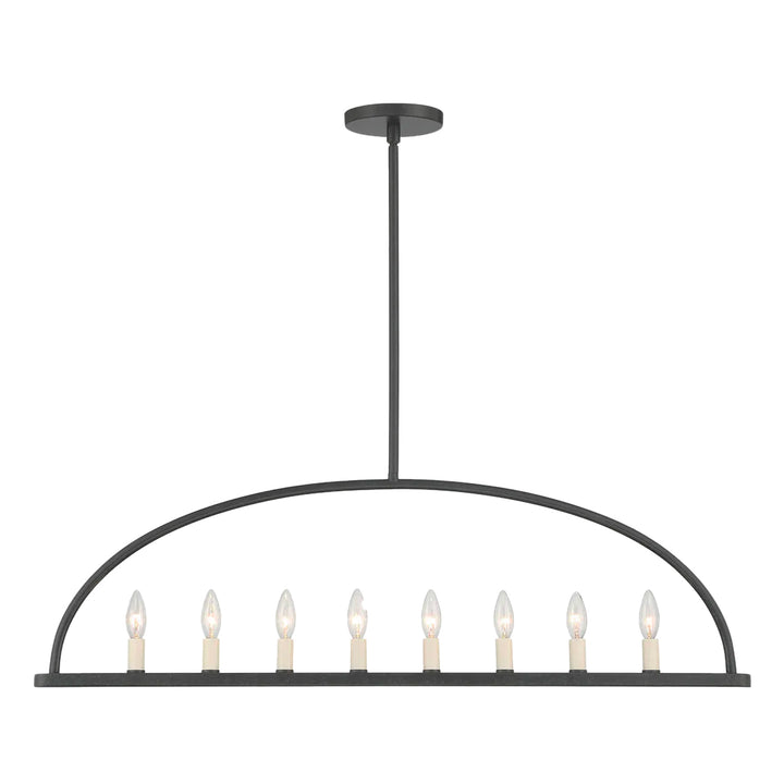 Alexa Collection - Bar Light 8 Lights - Matte Black