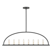 Alexa Collection - Bar Light 8 Lights - Matte Black