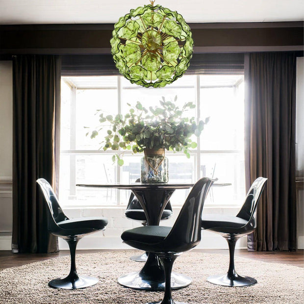 Marselle 9 Lights Pendant - Green