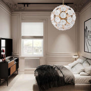 Marselle 9 Lights Pendant - White