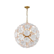 Marselle 9 Lights Pendant - White