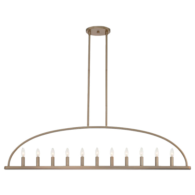 Alexa Collection - Bar Light 11 Lights - Gold