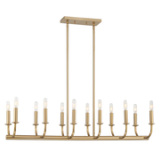 Bleecker Collection - Bar Light - Aged Brass
