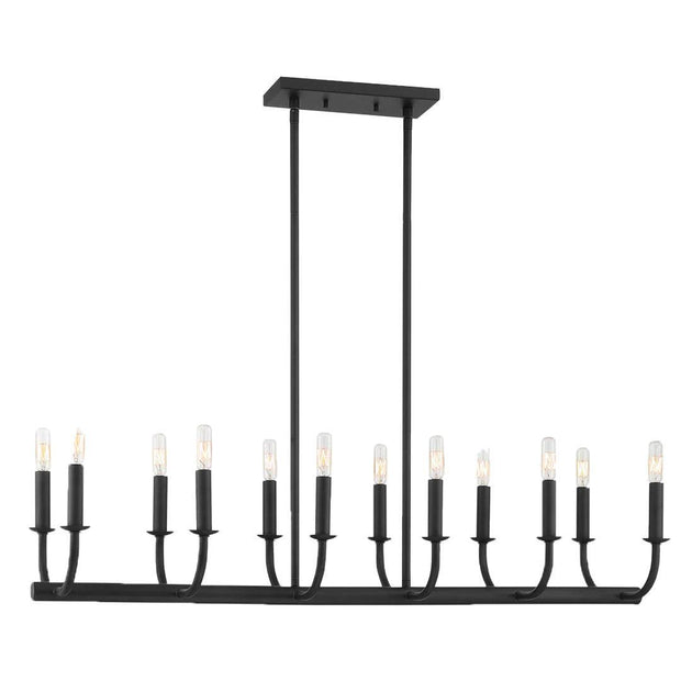 Bleecker Collection - Bar Light - Matte Black