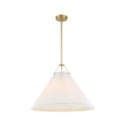 Grayson Collection - Single Pendant - Satin Brass - W:62cm