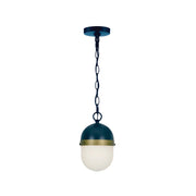 Rama Collection - Matte Black and Textured Gold Pendant - W:20cm