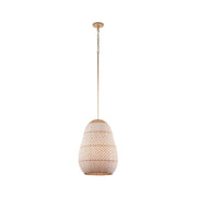 Barzi Collection Pendant - Rattan - W:40cm