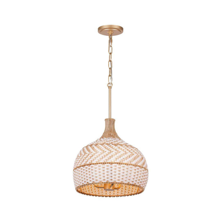 Barzi Collection Pendant - Rattan - W:35cm