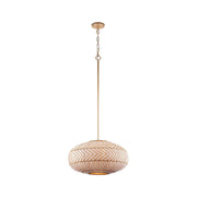 Barzi Collection Pendant - Rattan - W:56cm