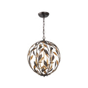 Vienna Collection - Pendant - English Bronze & Antique Gold - W:53cm