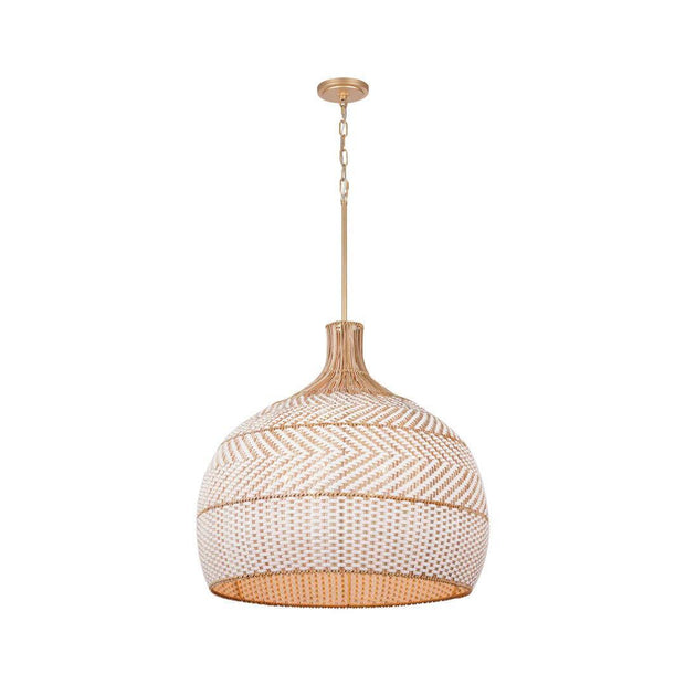 Barzi Collection Pendant - Rattan - W:66cm