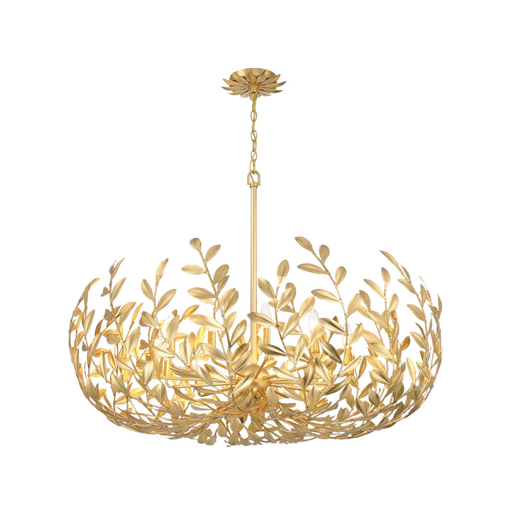 Laurel Collection - Chandelier - Antique Gold - W:106cm