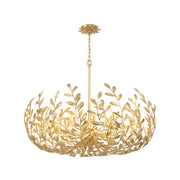 Laurel Collection - Chandelier - Antique Gold - W:106cm