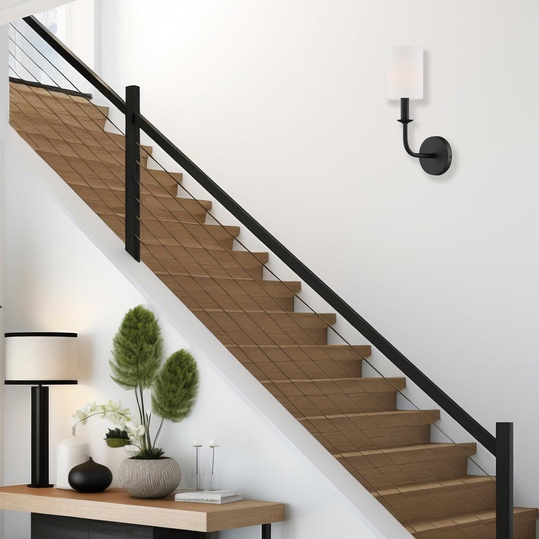 Bleecker Collection - Wall Sconce - Matte Black